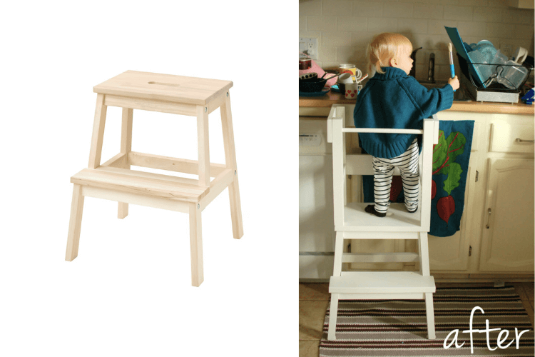 24 Easy and Creative IKEA BEKVÄM Step Stool Hacks