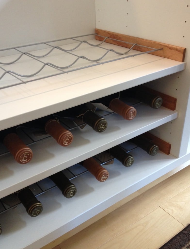 Ikea Wine Rack Hack