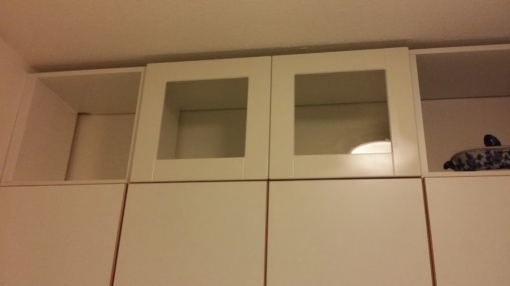 Kitchen cabinet extension using IKEA Billy