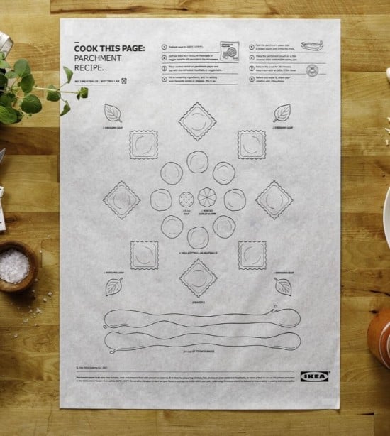 Cook This Page is IKEA's brilliant cooking hack IKEA Hackers