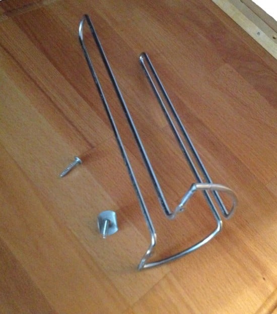 Towel holder to wine glass holder IKEA Hackers