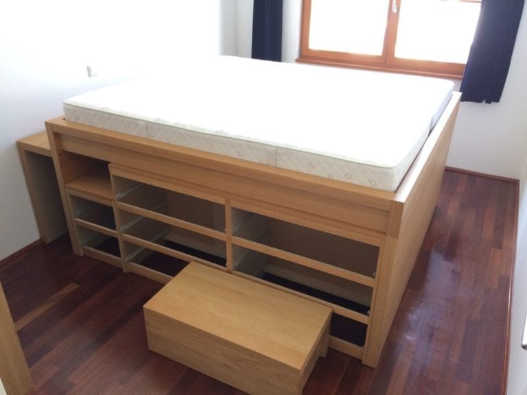 Hack a Storage Bed that's massive enough for your entire wardrobe