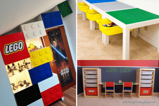 13 LEGO Storage Ideas that Cleverly Use IKEA Items