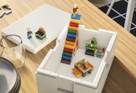 13 LEGO Storage Ideas that Cleverly Use IKEA Items