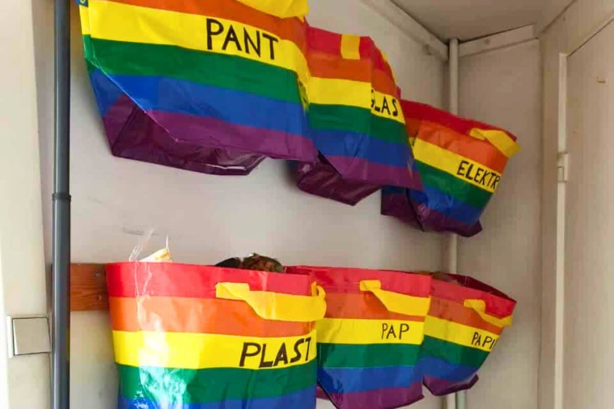IKEA recycling bin ideas