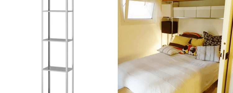 over the bed storage