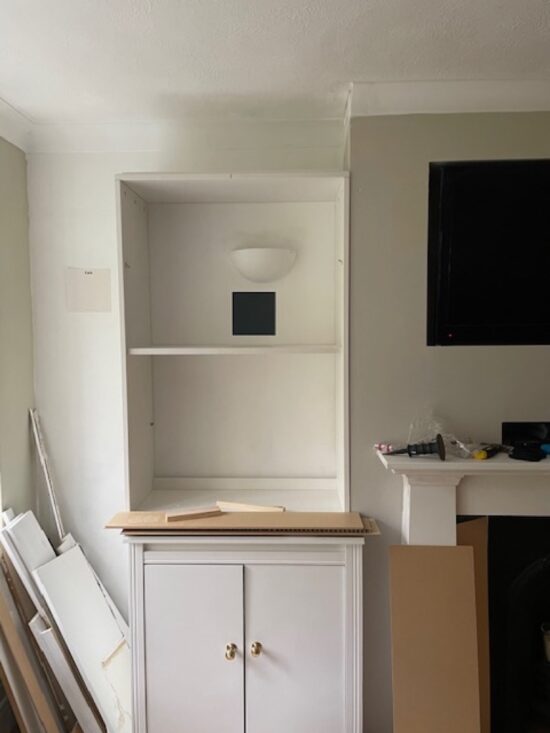 2 IKEA for this beautiful living room builtin IKEA Hackers