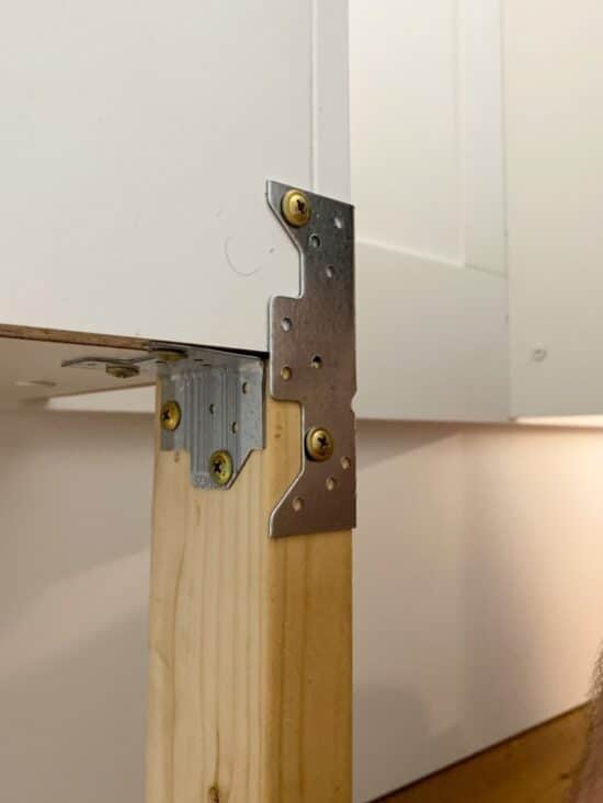 Freestanding BRIMNES Headboard Hack (no wall attachment required)