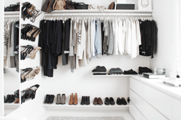 20 Practical Small Walk-in Closet Ideas for more storage - IKEA Hackers