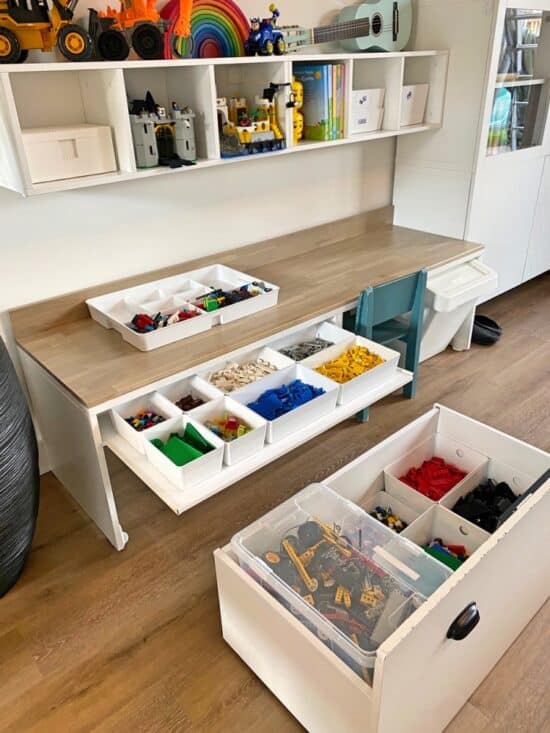 How we built a small LEGO room with IKEA