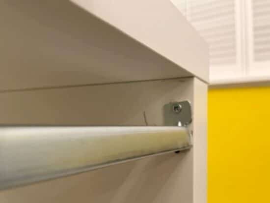 KALLAX desk attachment: How to attach and hide it