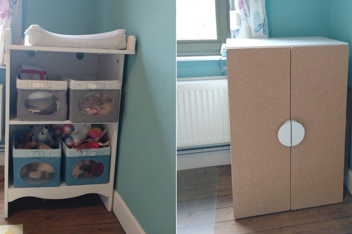 repurpose changing table