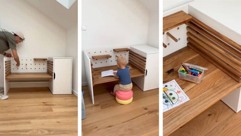 Build an Adjustable Toddler Table that Grows with Your Child