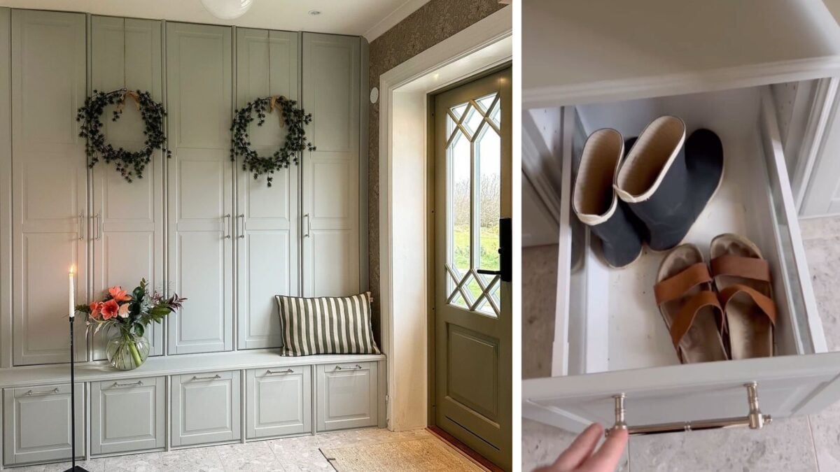 Maximizing Entryway Storage with a Genius IKEA Hack IKEA Hackers