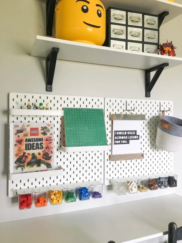 13 LEGO Storage Ideas that Cleverly Use IKEA Items