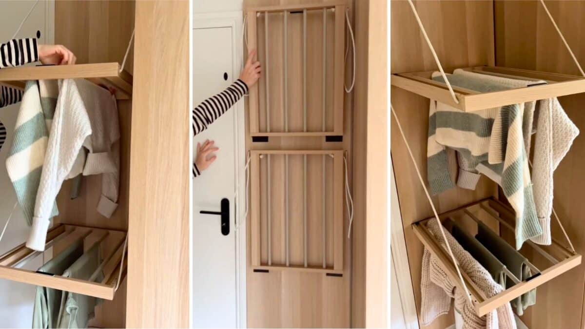 This clever IKEA hack completes Kerry’s dream laundry room
