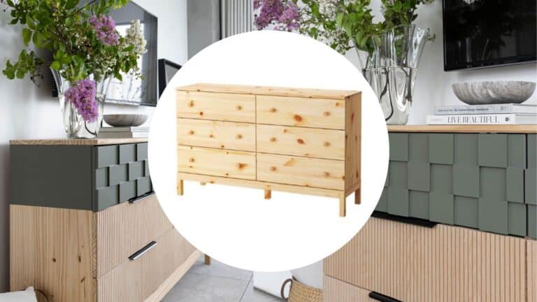 ikea tarva checkerboard dresser