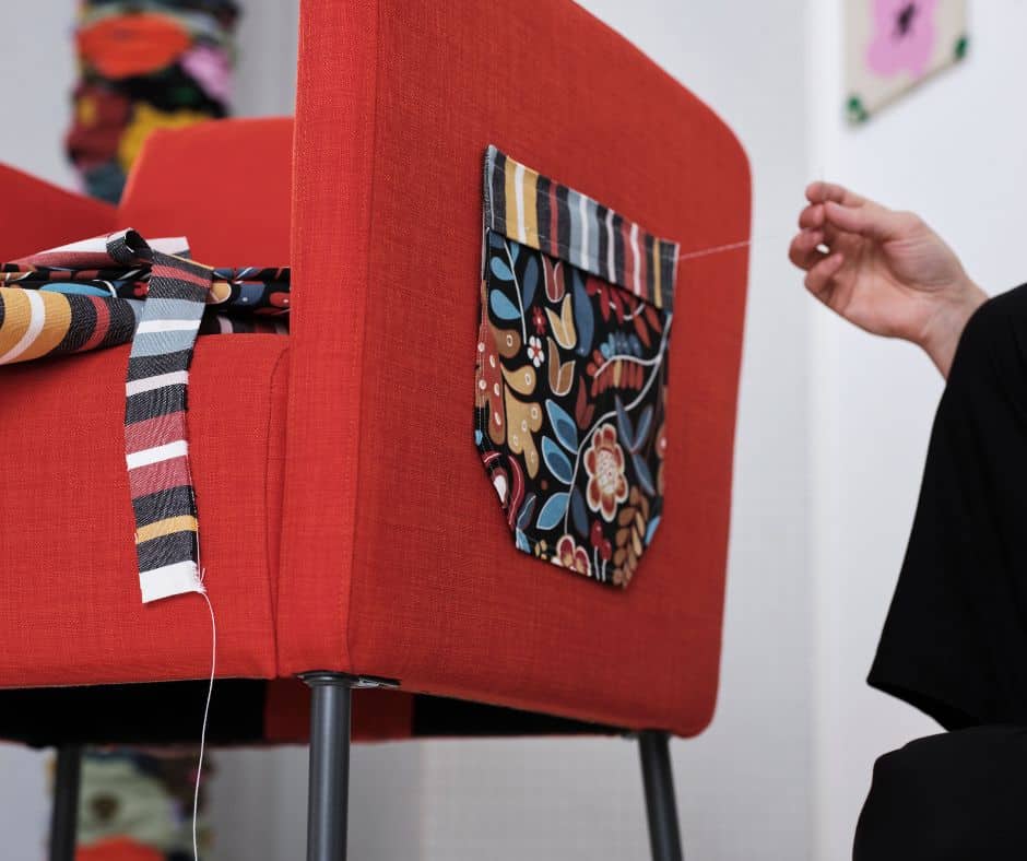 IKEA Fabric Textile BLÅRAPUNKEL from the TYG range