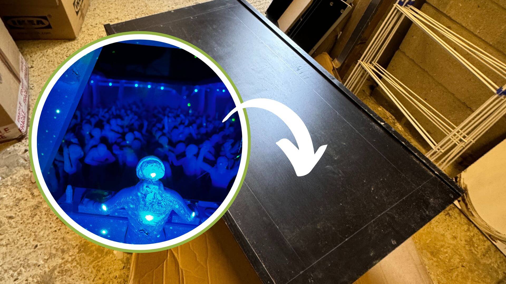 IKEA mini rave coffee table