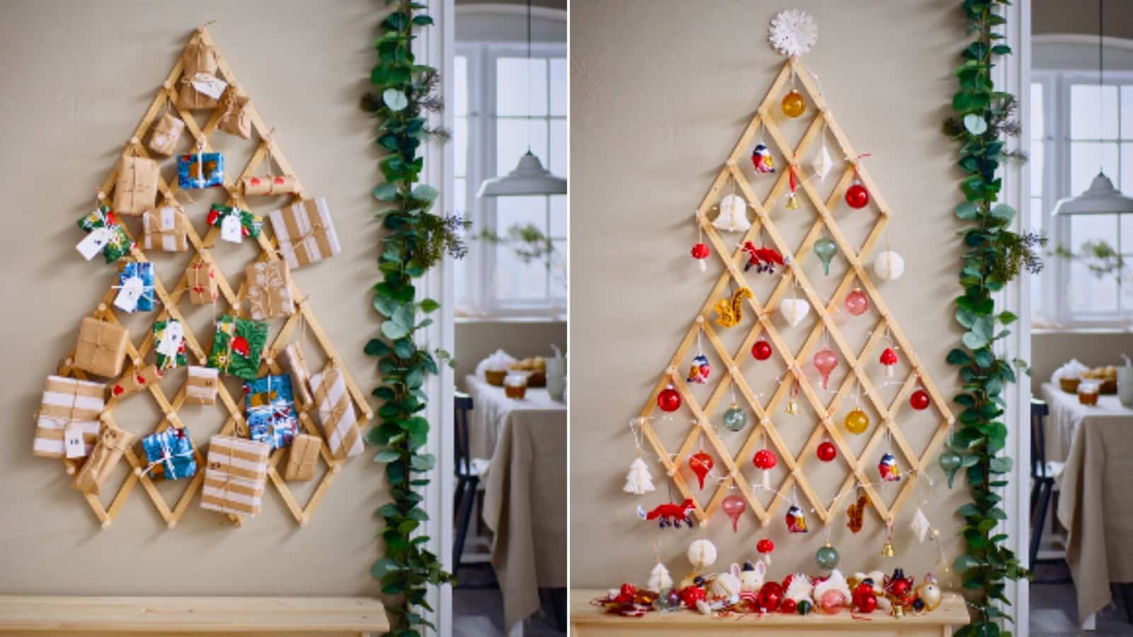 IKEA's New Charming Christmas Tree Is Winning Over SmallSpace Dwellers