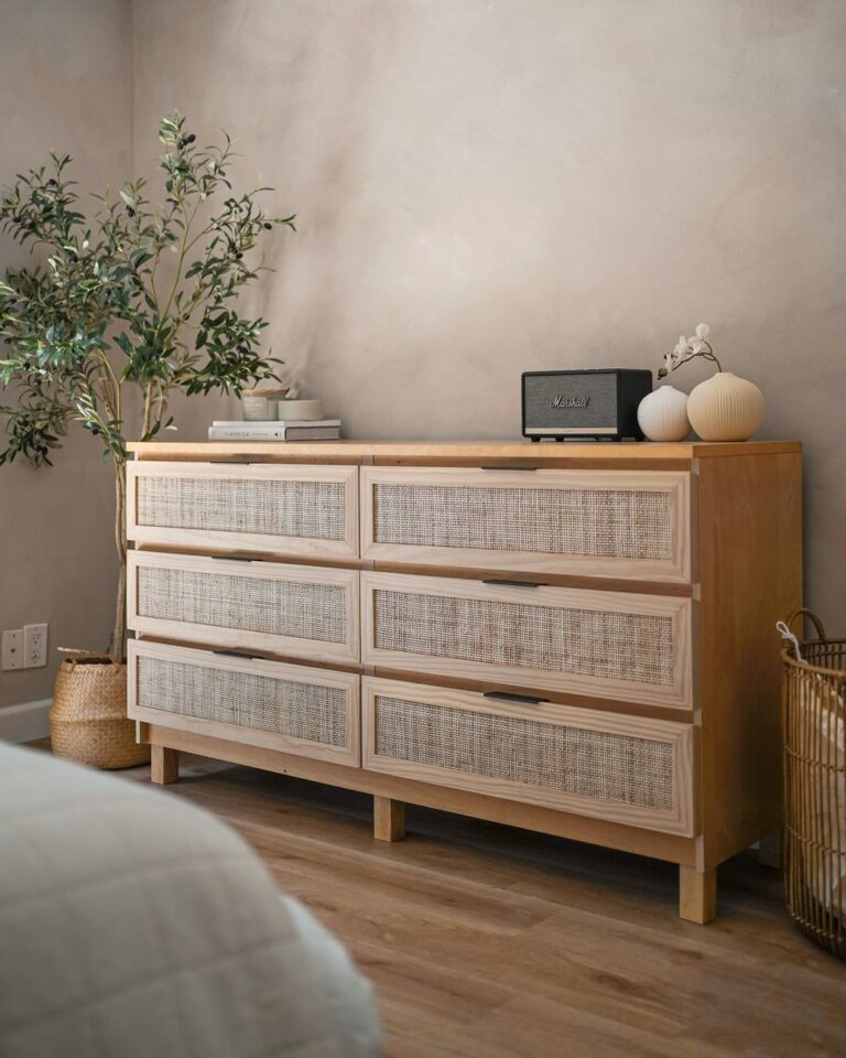 How to Give Your MALM Dresser a Rattan Upgrade