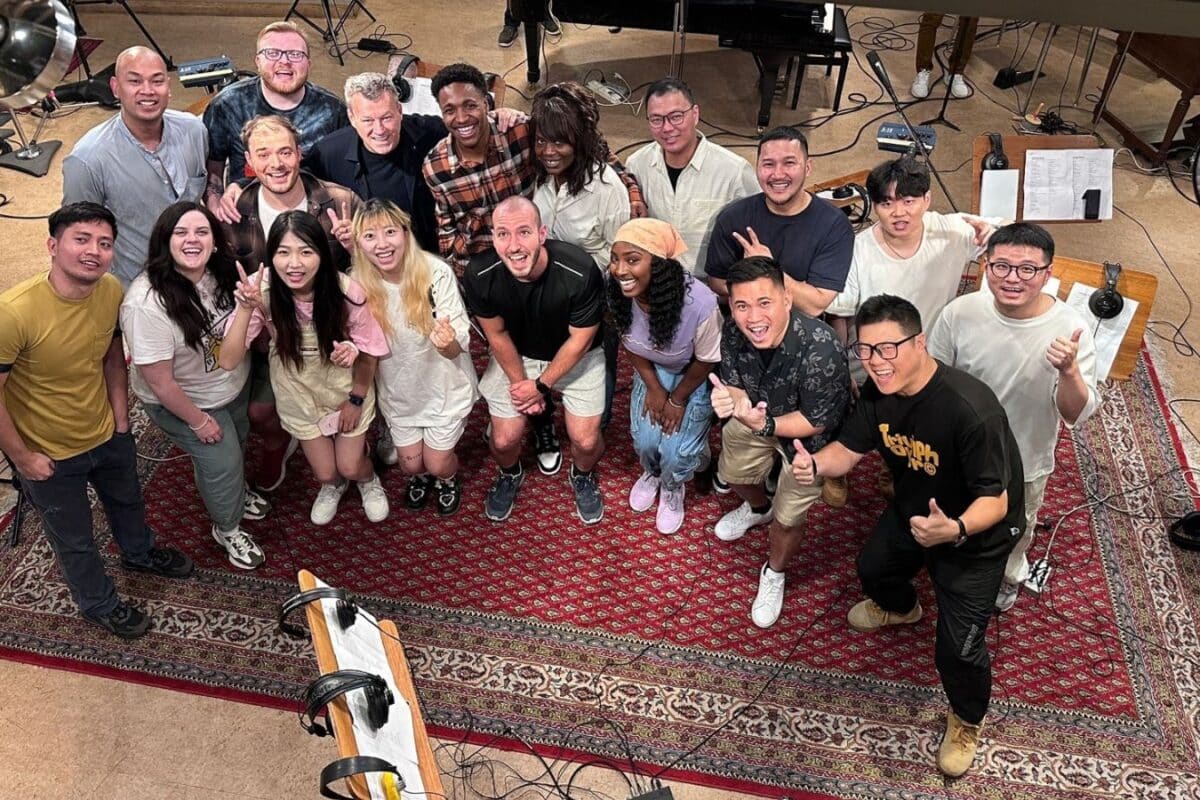 IKEA Talents Winners at recording studio