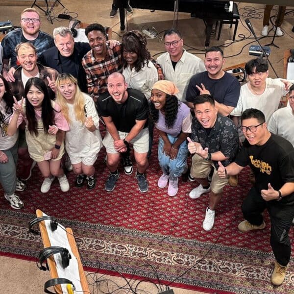 IKEA Talents Winners at recording studio