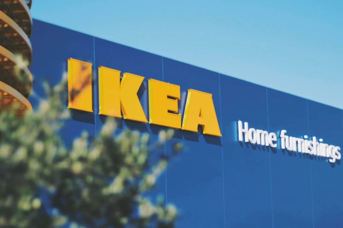 IKEA home furnishings store front
