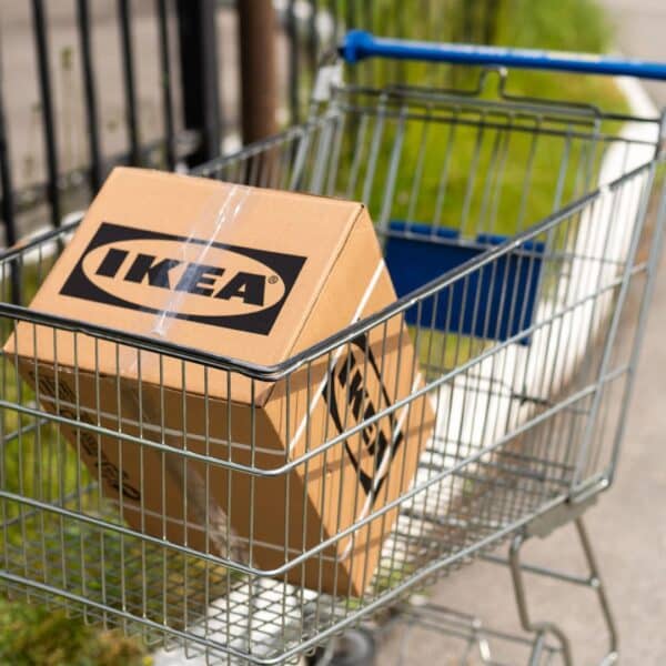 IKEA Box in trolley, cart