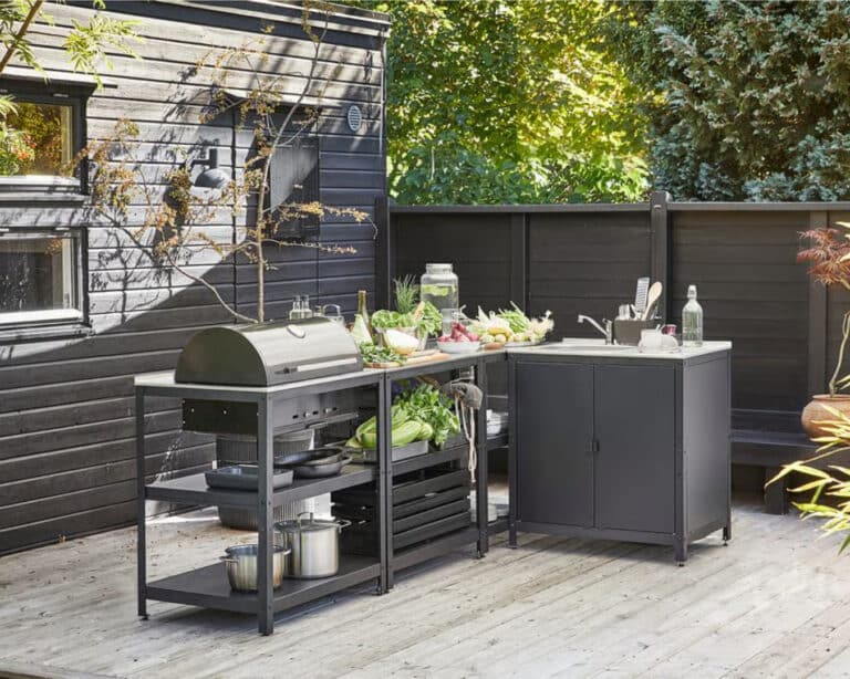 Champagne Taste, IKEA Budget: Outdoor Kitchen Ideas for Less