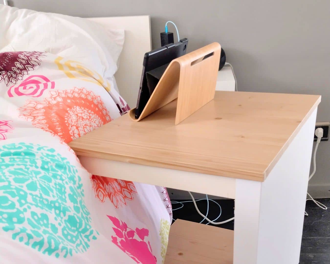 ikea lack side table hack