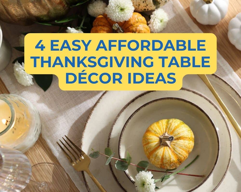 Thanksgiving table decor ideas