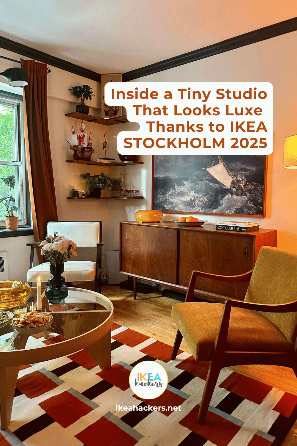 How One Renter Transformed a Studio with IKEA STOCKHOLM 2025