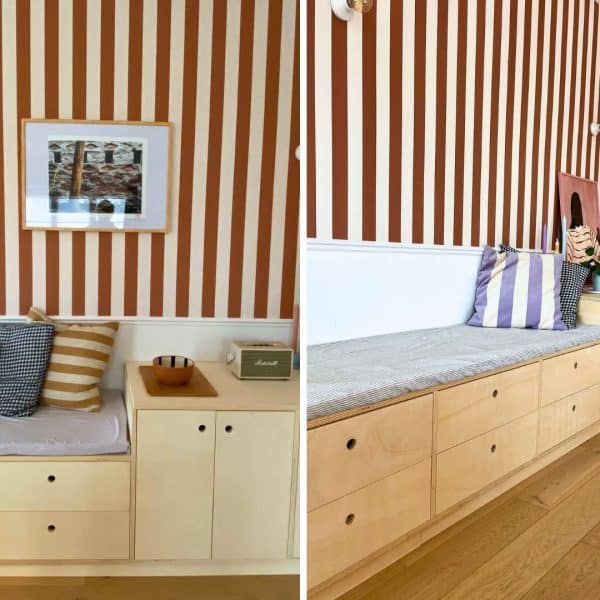 metod bench storage hack