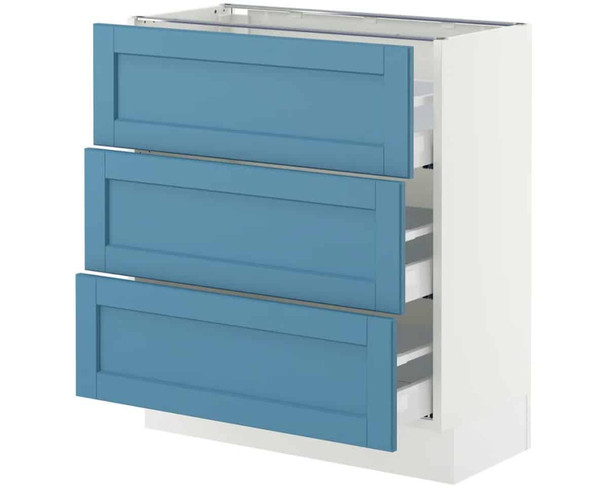 SEKTION/MAXIMERA Base cabinet with 3 drawers and LERHYTTAN drawer fronts - IKEA Hackers SEKTION/MAXIMERA Base cabinet with 3 drawers and LERHYTTAN drawer fronts