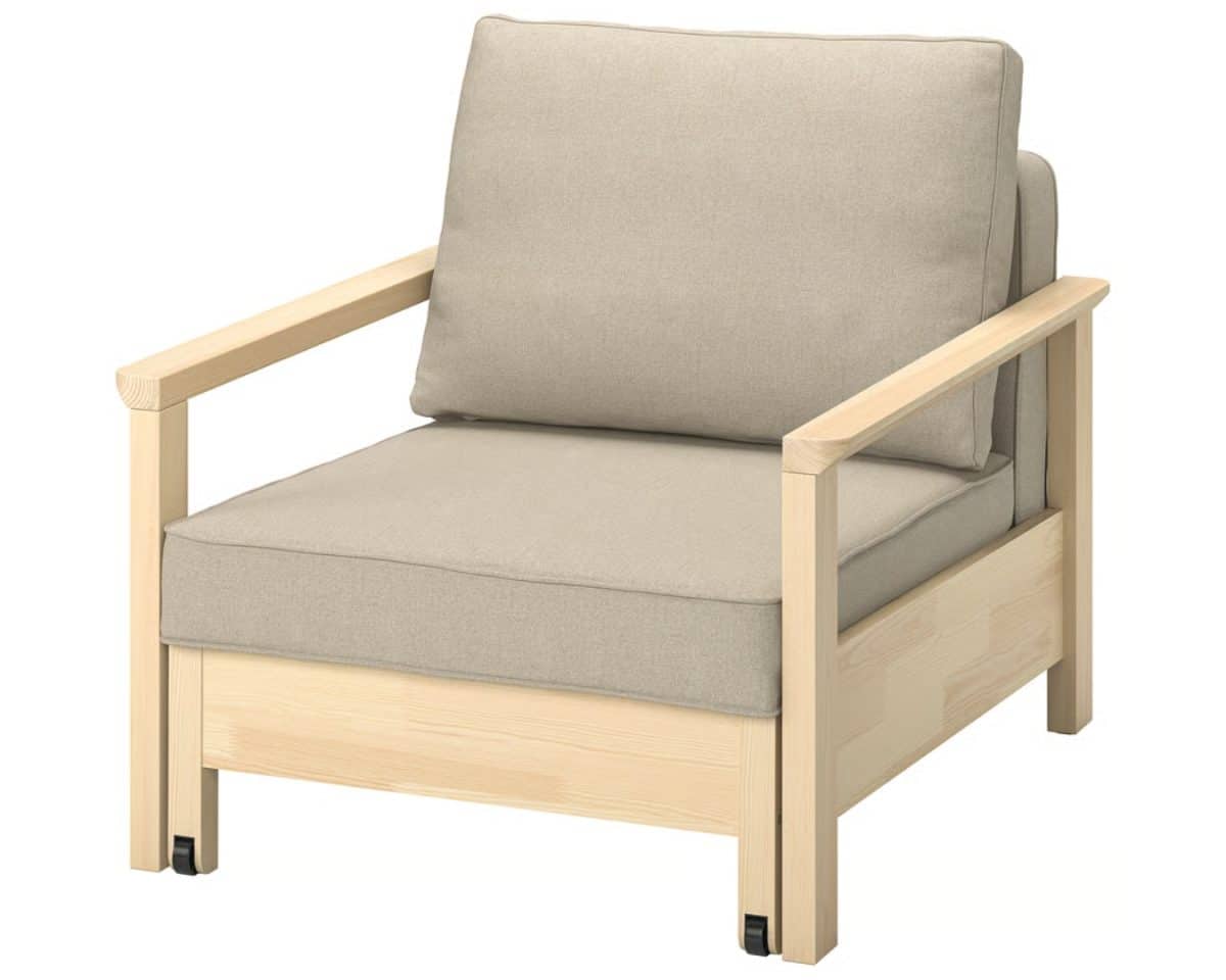 IKEA Small Space Chair bed - the foldable TORNSBORG chair bed
