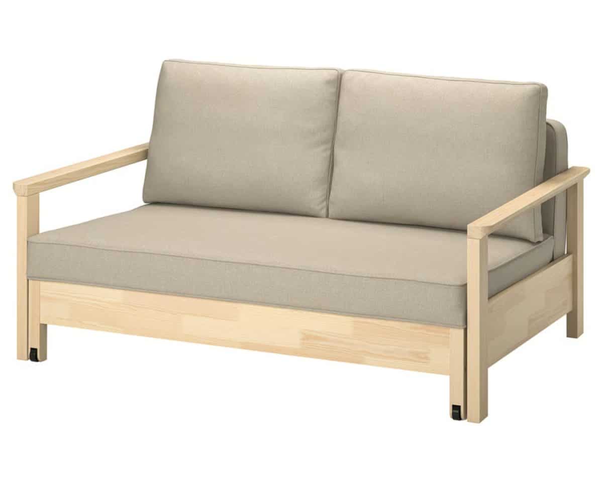 IKEA Small Space Sleeper Sofa - the foldable TORNSBORG sofabed