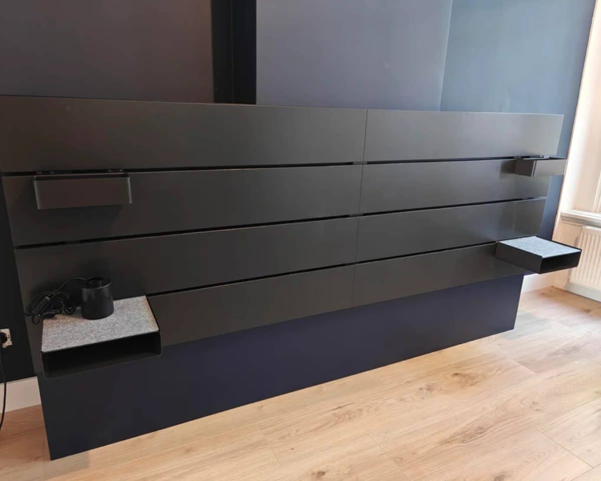 IKEA headboard hack with NORDLI