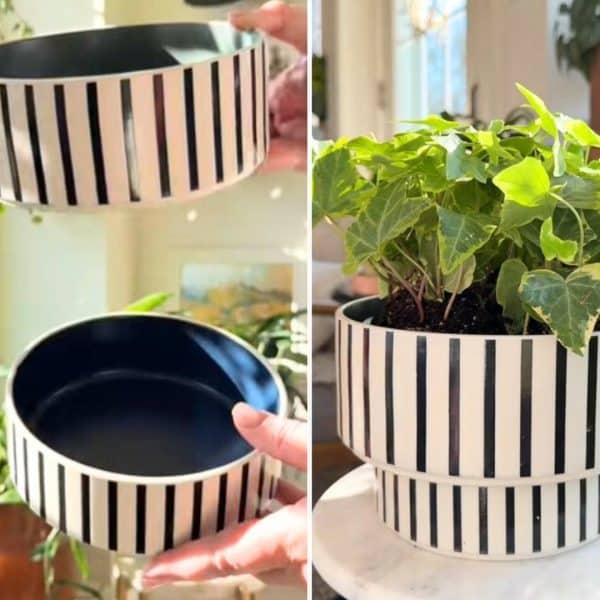 IKEA DIY self-watering planter