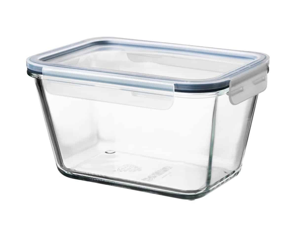 Meal prep containers - IKEA 365+ Rectangular Glass Food Container