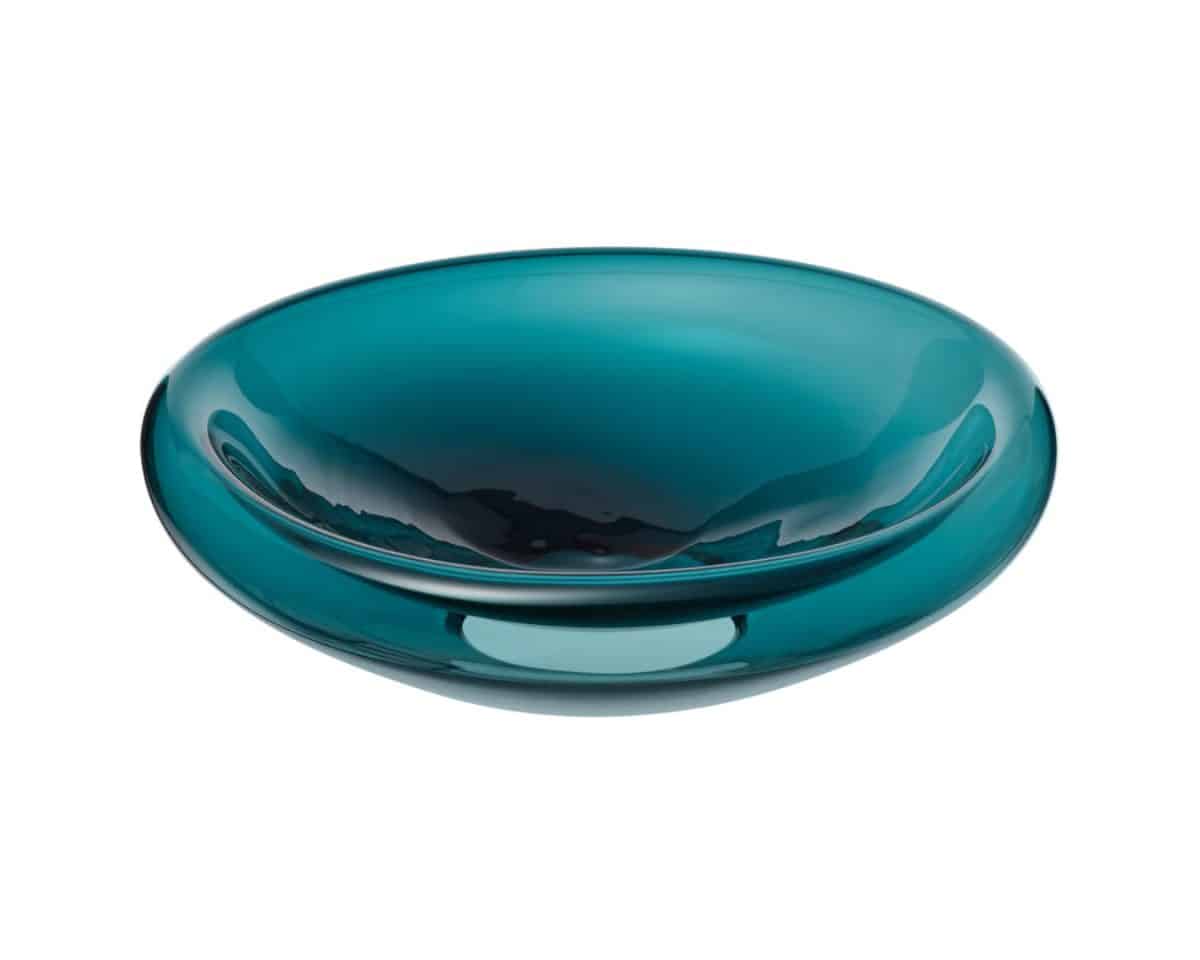 STOCKHOLM 2025 Turquoise Glass Bowl