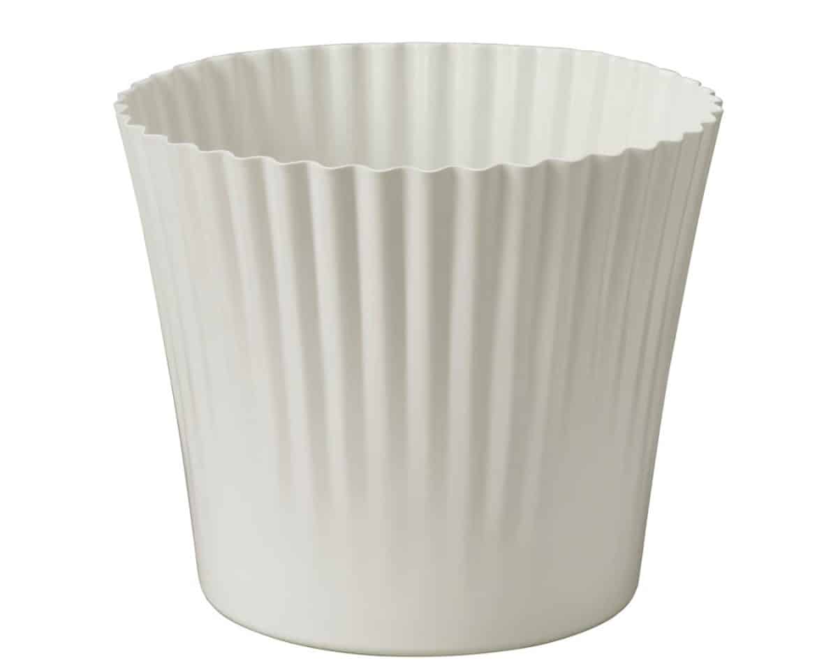 Front porch christmas decor - VINTERFINT White Plant Pot 