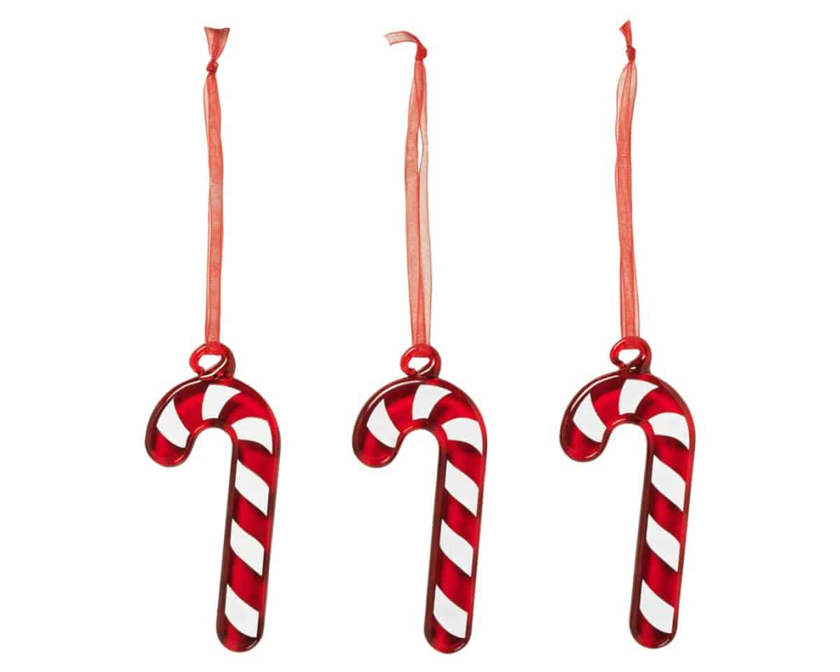 VINTERFINT Candy Cane Ornaments