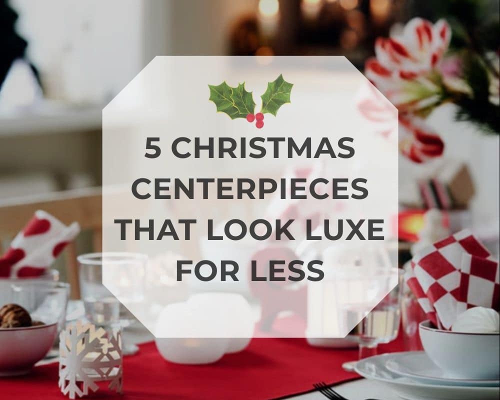Christmas centerpiece ideas with IKEA