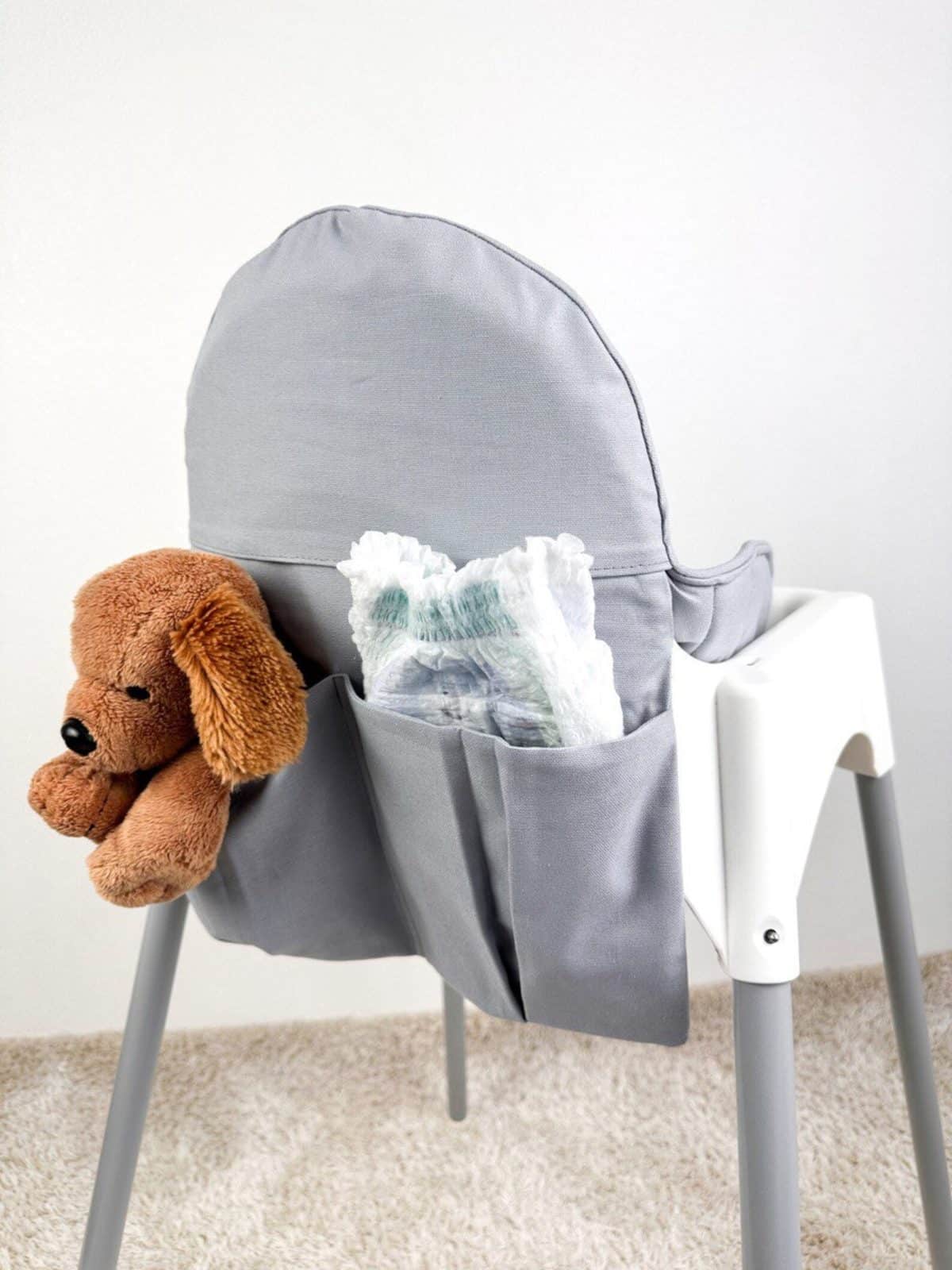 ANTILOP cushion seat with storage pocket