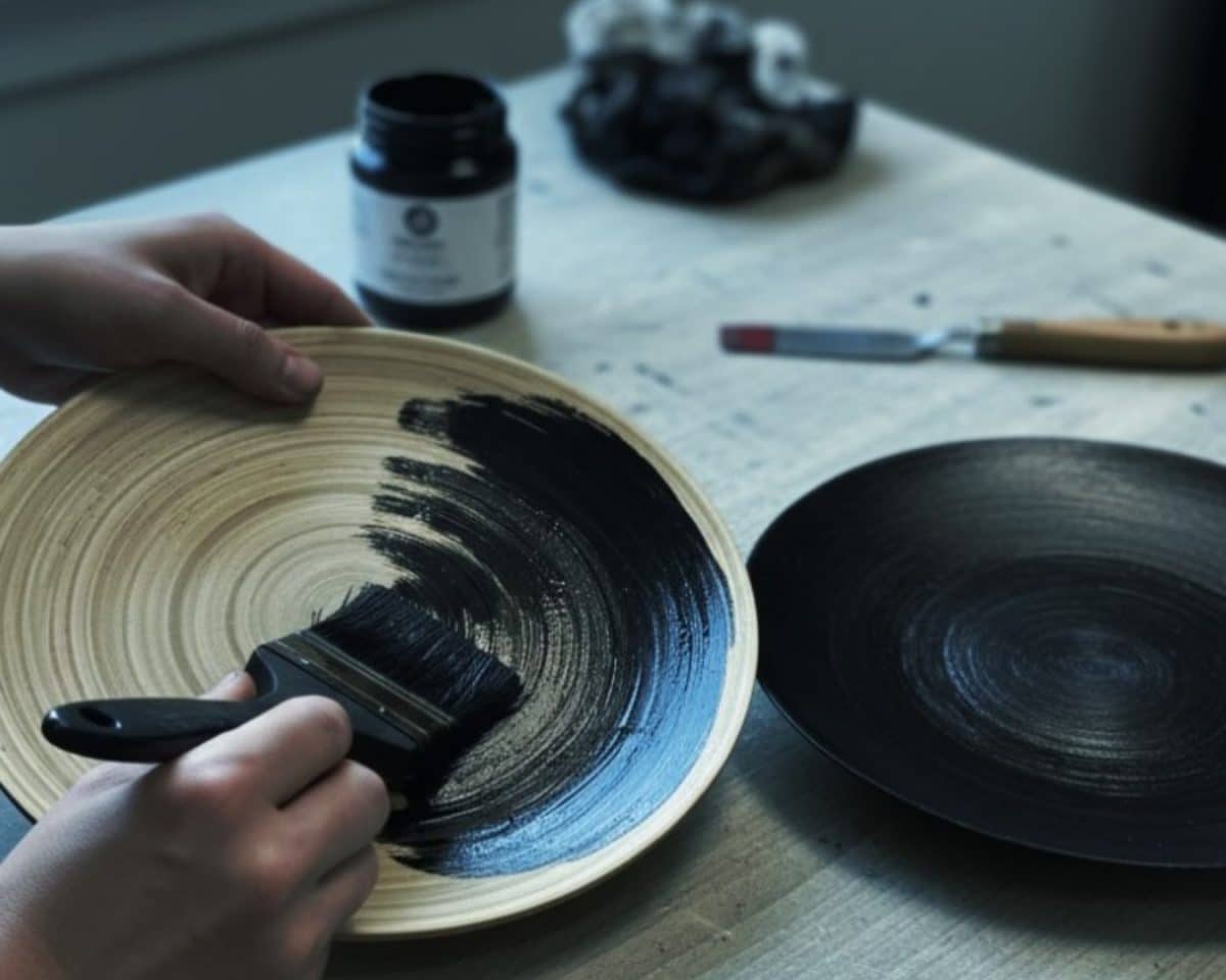 IKEA HULTET hack with mulberry tree stem