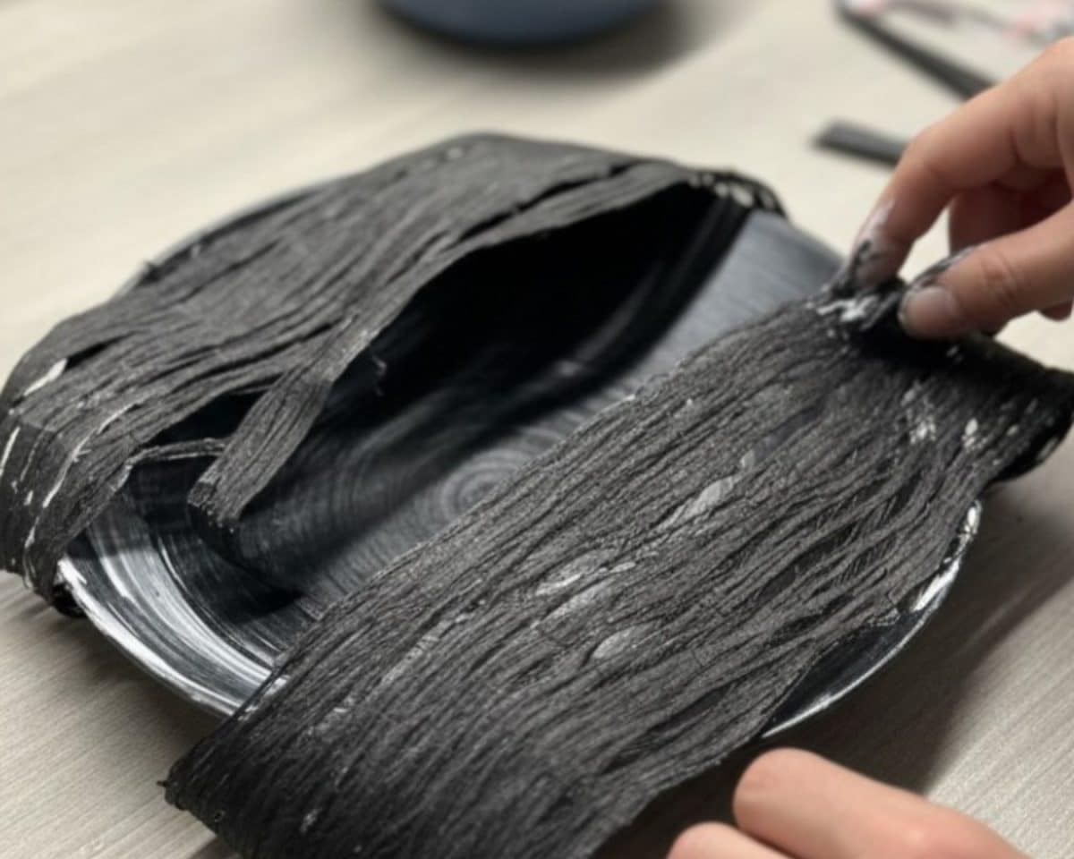 IKEA HULTET hack with mulberry tree stem