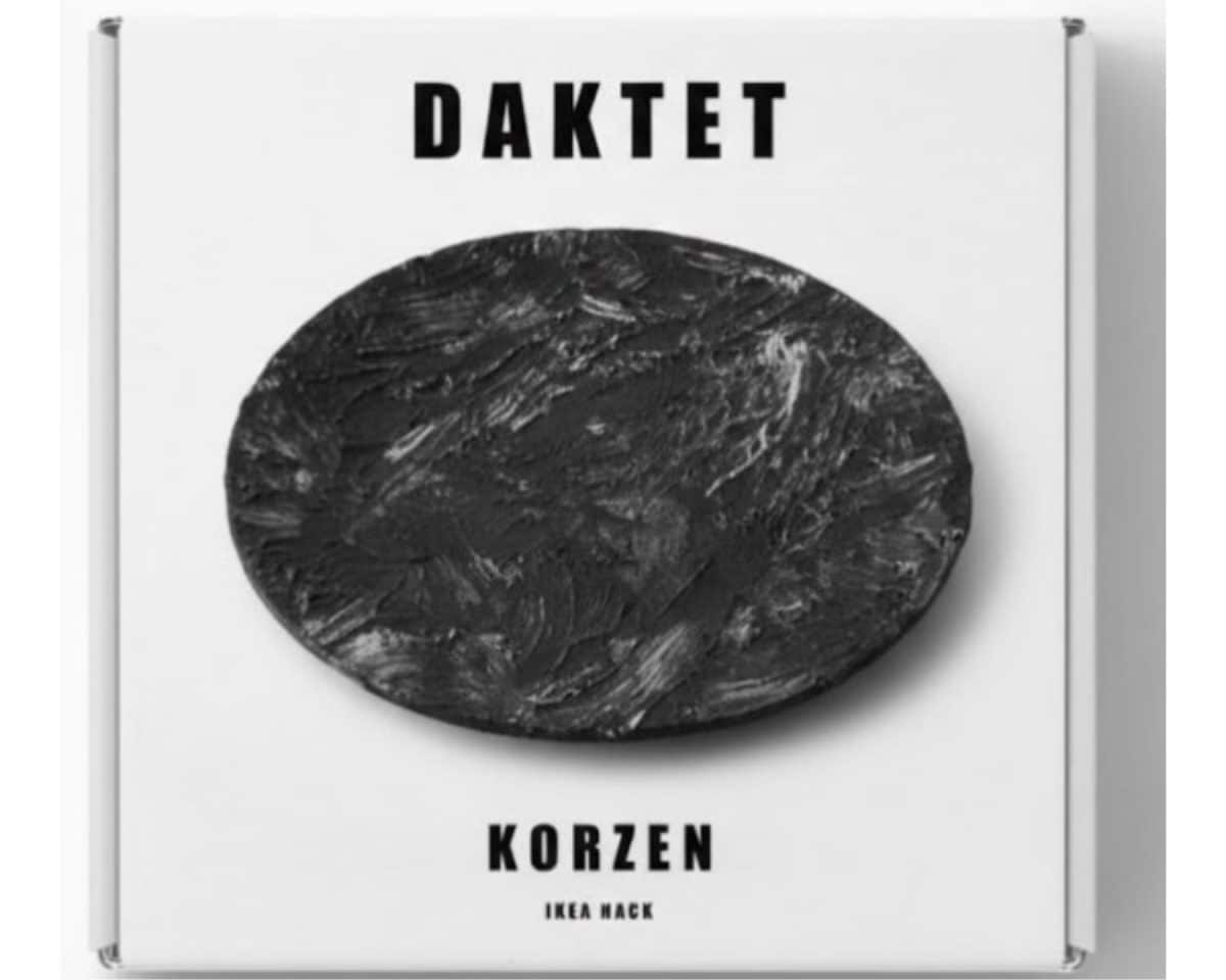 IKEA HULTET hack with mulberry tree stem