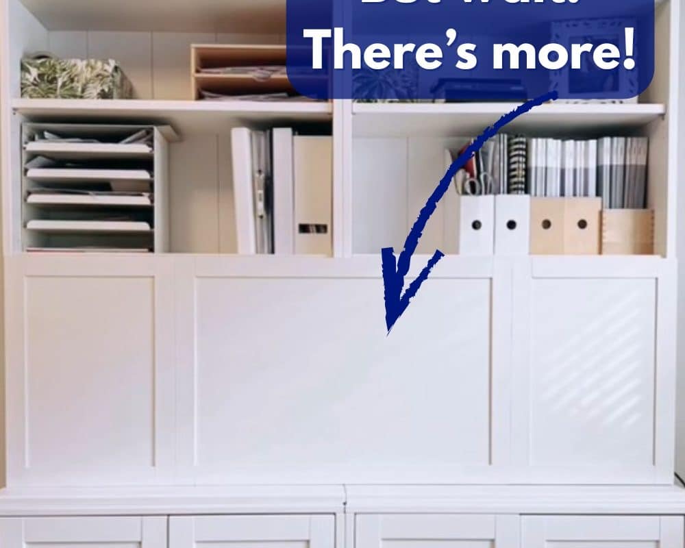 ikea havsta home office desk hack