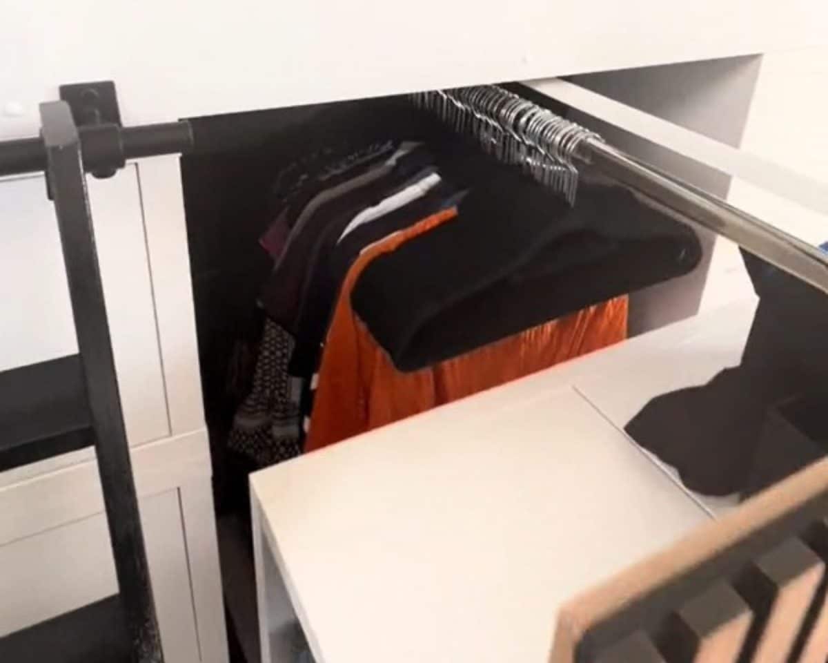 Kallax loft bed hack - IKEA Hackers Loft bed IKEA KALLAX hack with pull out storage underneath